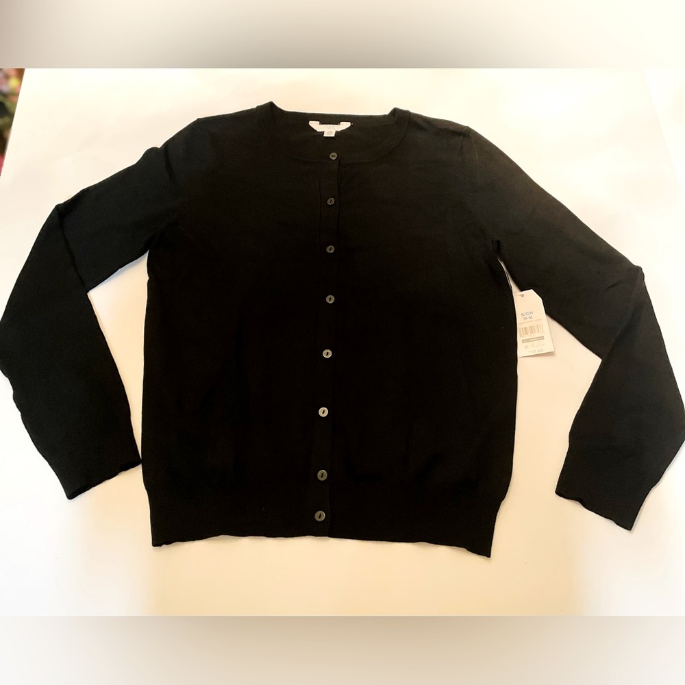 Women's Black Cardigan Sweater